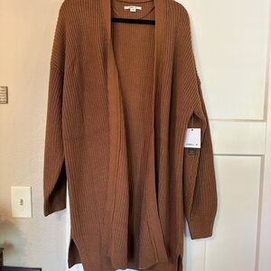 O'Neill Kerry Brown Cardigan Sweater